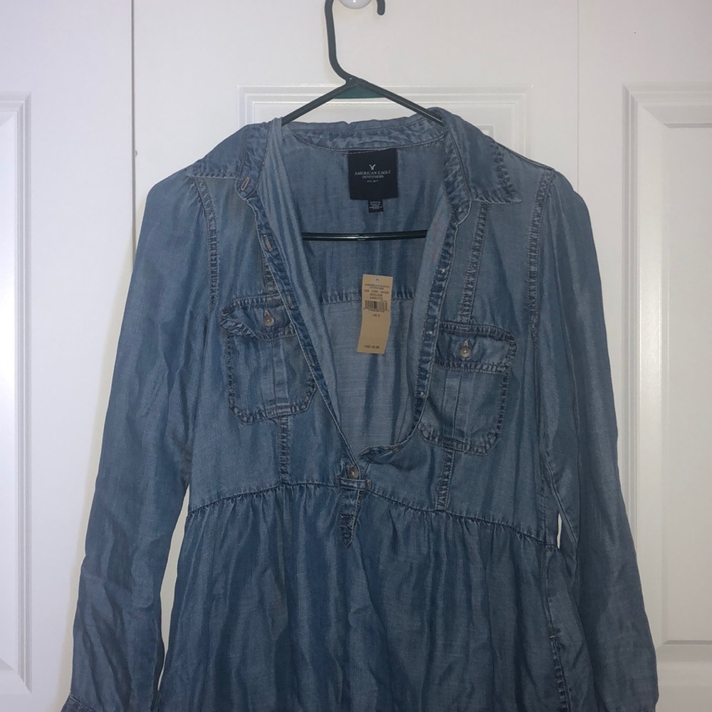 AMERICAN EAGLE JEAN DRESS